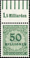 Inflation 1923 Mi.-Nr. 321 Wa OR 070 Oberrand - postfrisch