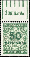 Inflation 1923 Mi.-Nr. 321 Wa OR /151 Oberrand - postfrisch