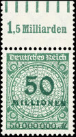 Inflation 1923 Mi.-Nr. 321 Wb OR /070 Oberrand -...