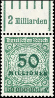 Inflation 1923 Mi.-Nr. 321 Wb OR /151 Oberrand -...