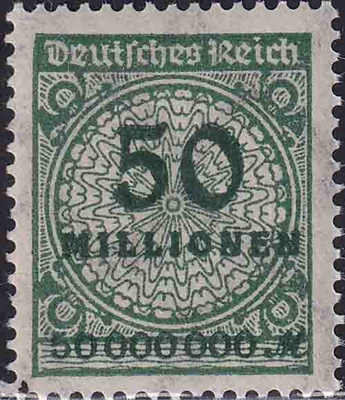Deutsches Reich 1923 Mi.-Nr. 321 A Wb - postfrisch geprüft