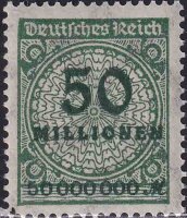 Deutsches Reich 1923 Mi.-Nr. 321 A Wb - postfrisch...