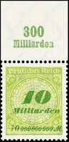 Inflation 1923 Mi.-Nr. 328 A OR Pl. A Oberrand - postfrisch