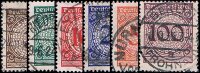 Deutsches Reich 1923 Mi.-Nr. 338-443 - gestempelt