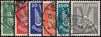Deutsches Reich 1924 Mi.-Nr. 344-350 - gestempelt