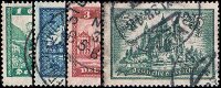 Deutsches Reich 1924 Mi.-Nr. 364-367 - gestempelt