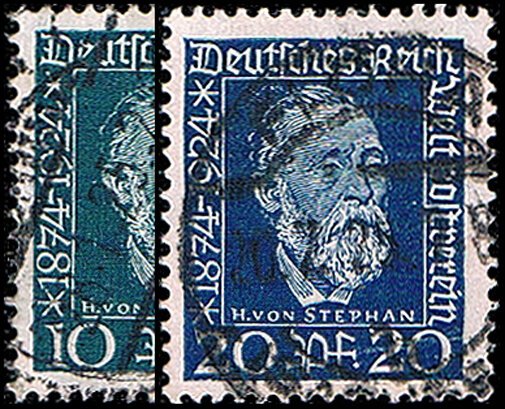 Deutsches Reich 1924 Mi.-Nr. 368-369 - gestempelt