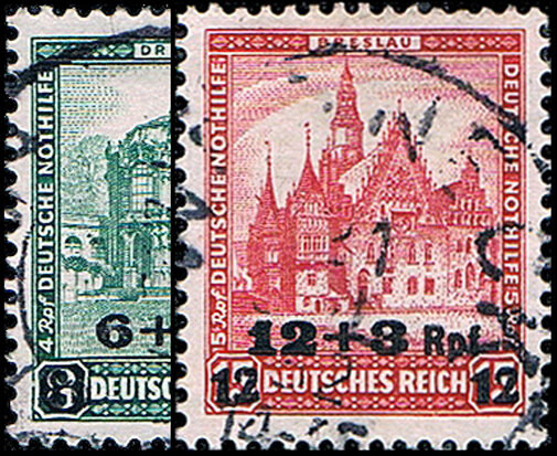 Deutsches Reich 1932 Mi.-Nr. 463-464 - gestempelt