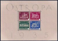 Deutsches Reich 1935 Block 3 - ohne Gummi