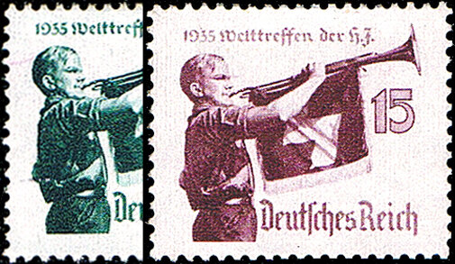Deutsches Reich 1935 Mi.-Nr. 584-585 x - postfrisch