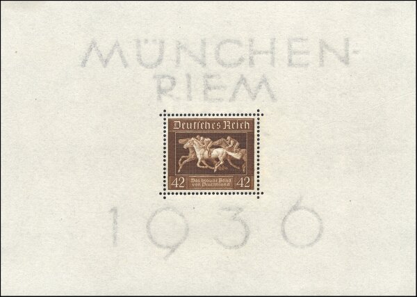 Deutsches Reich 1936 Block 4 - postfrisch