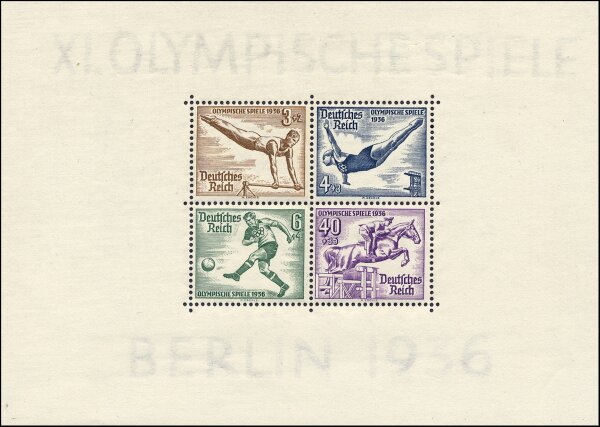 Deutsches Reich 1936 Block 5 - postfrisch