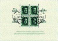 Deutsches Reich 1937 Block 9 - gestempelt