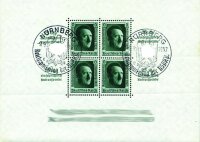 Deutsches Reich 1937 Block. 11 - gestempelt