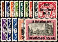 Deutsches Reich 1939 Mi.-Nr. 716-729 - postfrisch