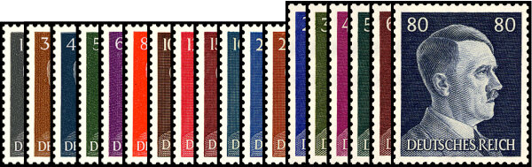 Deutsches Reich 1941 Mi.-Nr. 781-798 - postfrisch