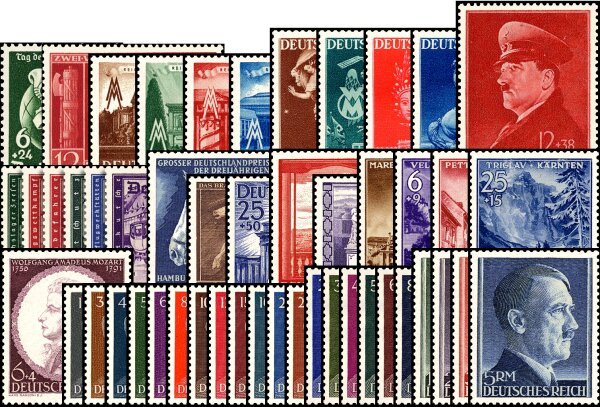 III. Reich Jahrgang 1941 - postfrisch