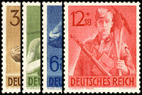 Deutsches Reich 1943 Mi.-Nr. 850-853 - postfrisch