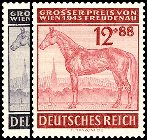 Deutsches Reich 1943 Mi.-Nr. 857-858 - postfrisch