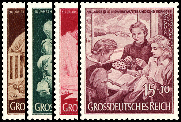 Deutsches Reich 1944 Mi.-Nr 869-872 - postfrisch