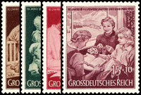 Deutsches Reich 1944 Mi.-Nr 869-872 - postfrisch