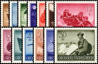 Deutsches Reich 1944 Mi.-Nr 873-885 - postfrisch