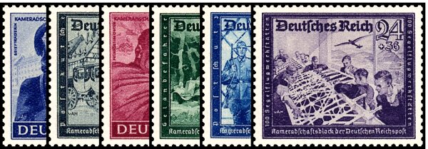 Deutsches Reich 1944 Mi.-Nr 888-893 - postfrisch