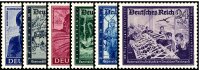 Deutsches Reich 1944 Mi.-Nr 888-893 - postfrisch