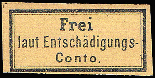 DR Dienst 1874 Mi.-Nr. I - ungestempelt