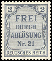 DR Dienst 1903 Mi.-Nr. 1 - ungestempelt