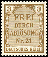 DR Dienst 1903 Mi.-Nr. 2 - ungestempelt