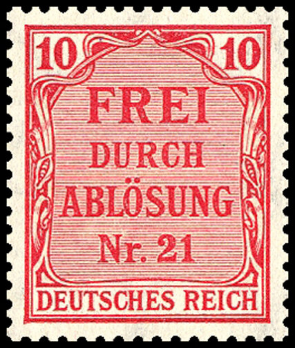 DR Dienst 1903 Mi.-Nr. 4 - ungestempelt
