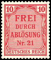 DR Dienst 1903 Mi.-Nr. 4 - ungestempelt