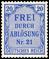 DR Dienst 1903 Mi.-Nr. 5 - ungestempelt