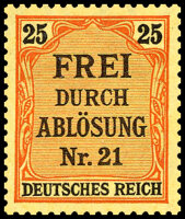 DR Dienst 1903 Mi.-Nr. 6 - ungestempelt