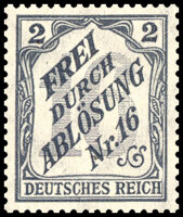 DR Dienst 1905 Mi.-Nr. 9 - ungestempelt