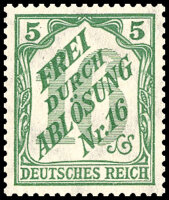 DR Dienst 1905 Mi.-Nr. 11 - ungestempelt