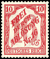DR Dienst 1905 Mi.-Nr. 12 - postfrisch