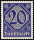 DR Dienst 1920 Mi.-Nr. 19 a - postfrisch