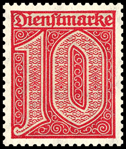 DR Dienst 1920 Mi.-Nr. 24 - postfrisch