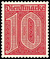 DR Dienst 1920 Mi.-Nr. 24 - postfrisch