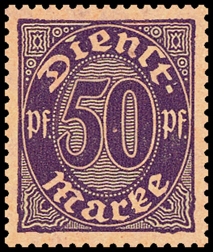 DR Dienst 1920 Mi.-Nr. 29 - postfrisch