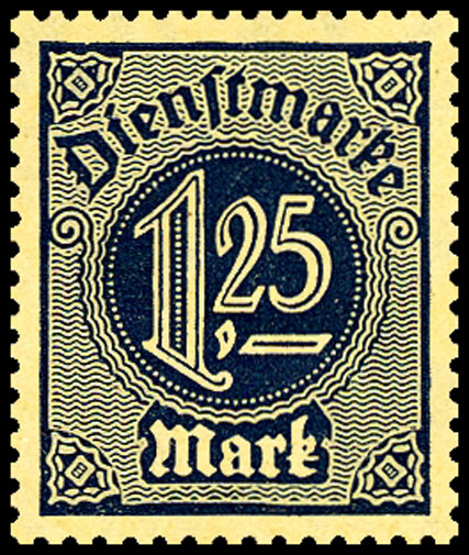 DR Dienst 1920 Mi.-Nr. 31 - postfrisch