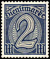 DR Dienst 1920 Mi.-Nr. 32 - postfrisch