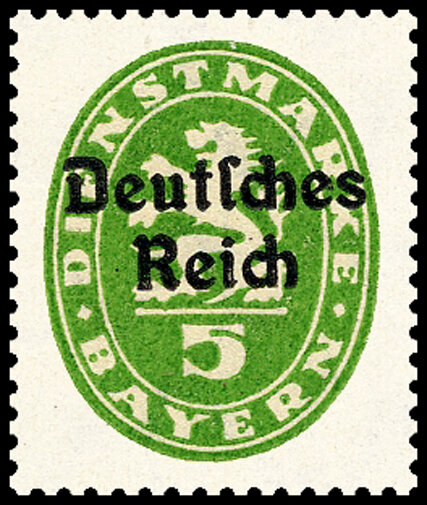 DR Dienst 1920 Mi.-Nr. 34 - postfrisch