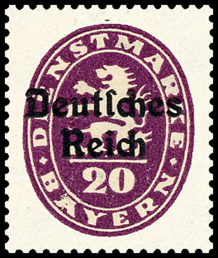 DR Dienst 1920 Mi.-Nr. 37 - postfrisch