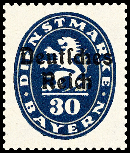 DR Dienst 1920 Mi.-Nr. 38 - postfrisch