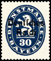 DR Dienst 1920 Mi.-Nr. 38 - postfrisch