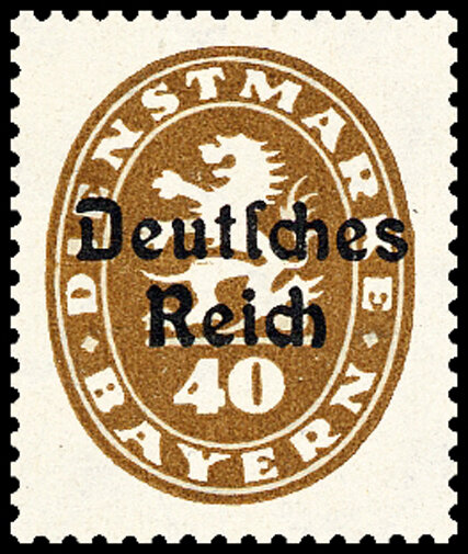 DR Dienst 1920 Mi.-Nr. 39 - postfrisch