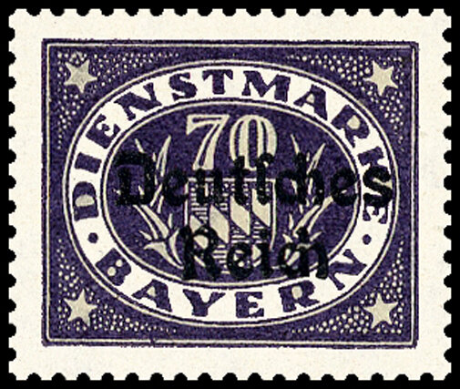 DR Dienst 1920 Mi.-Nr. 42 - postfrisch